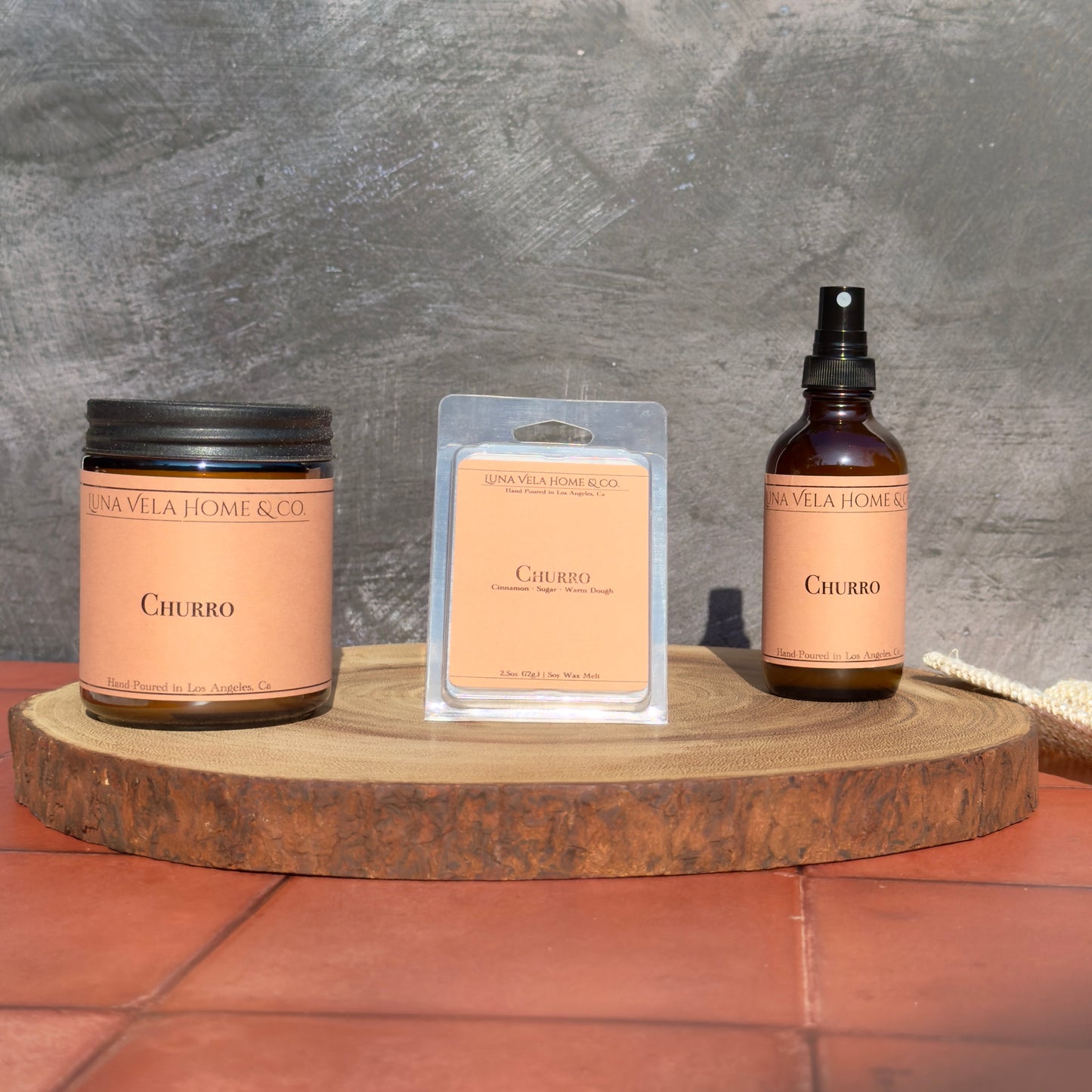 Churro Scented Candle